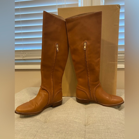 UGG Gracen Whipstich Leather Boots SZ 5 - Picture 7 of 10